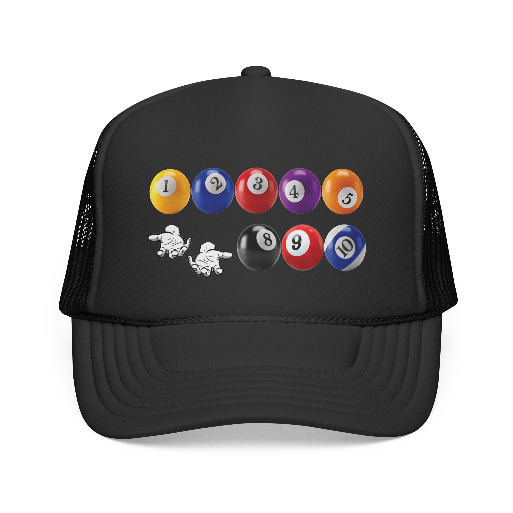 67 Billiards Solid Trucker Hat