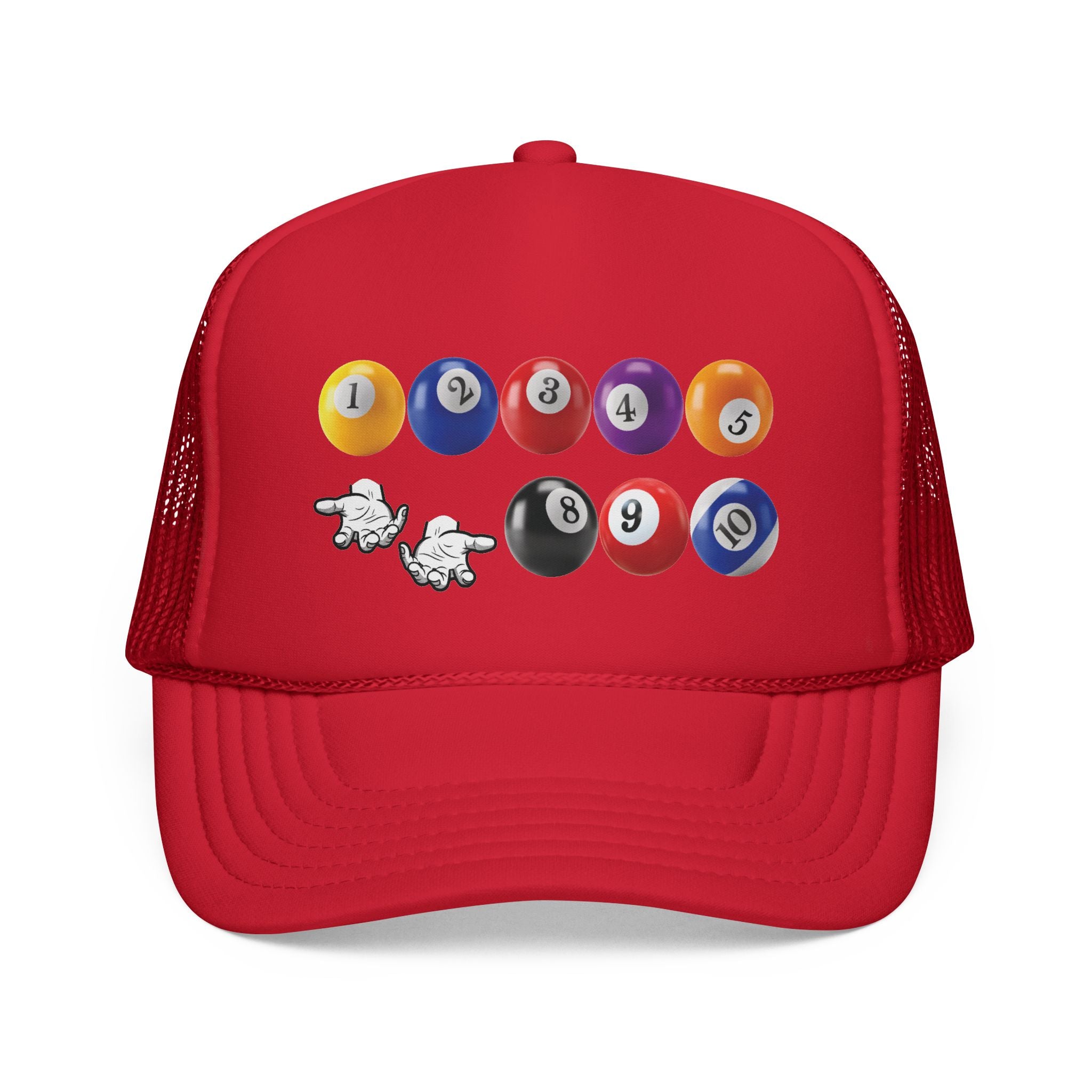 67 Billiards Solid Trucker Hat