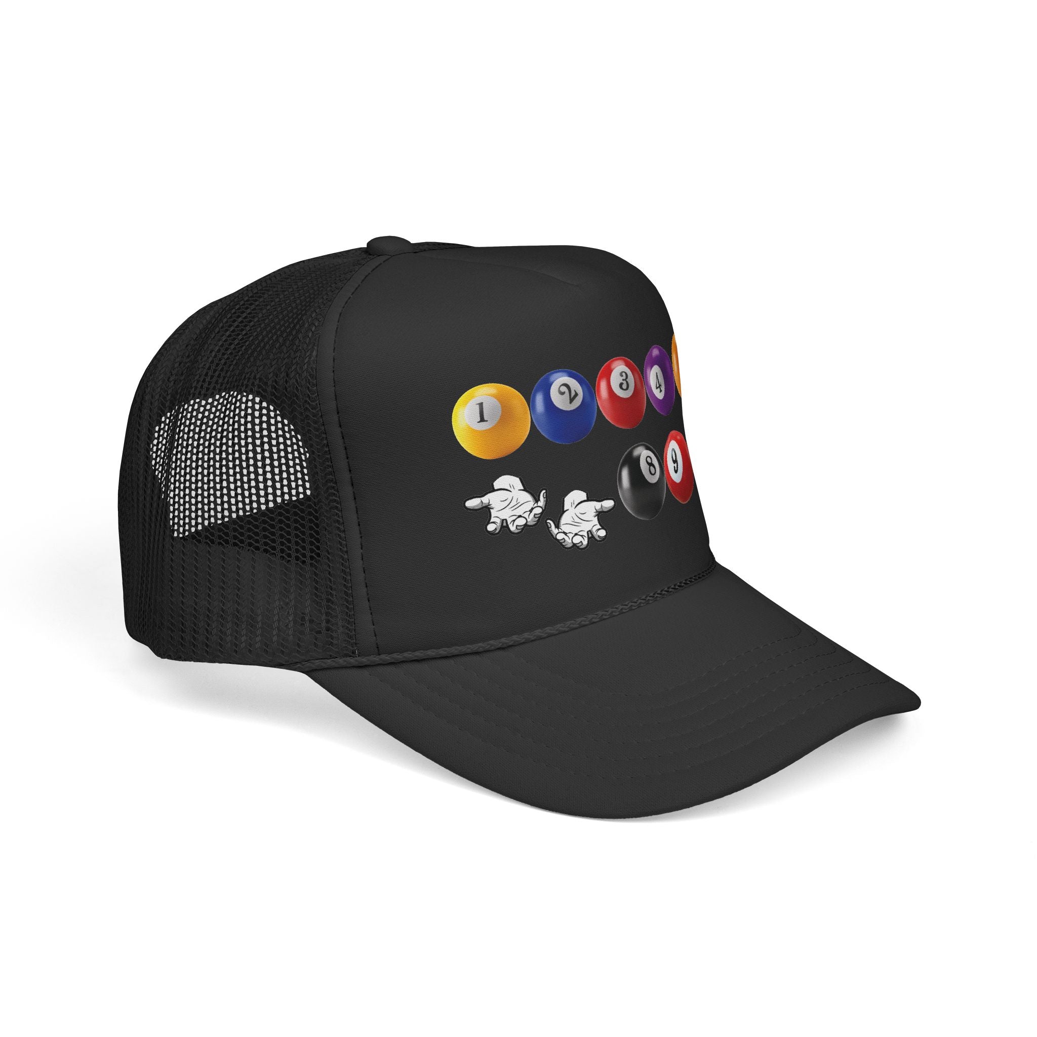 67 Billiards Solid Trucker Hat