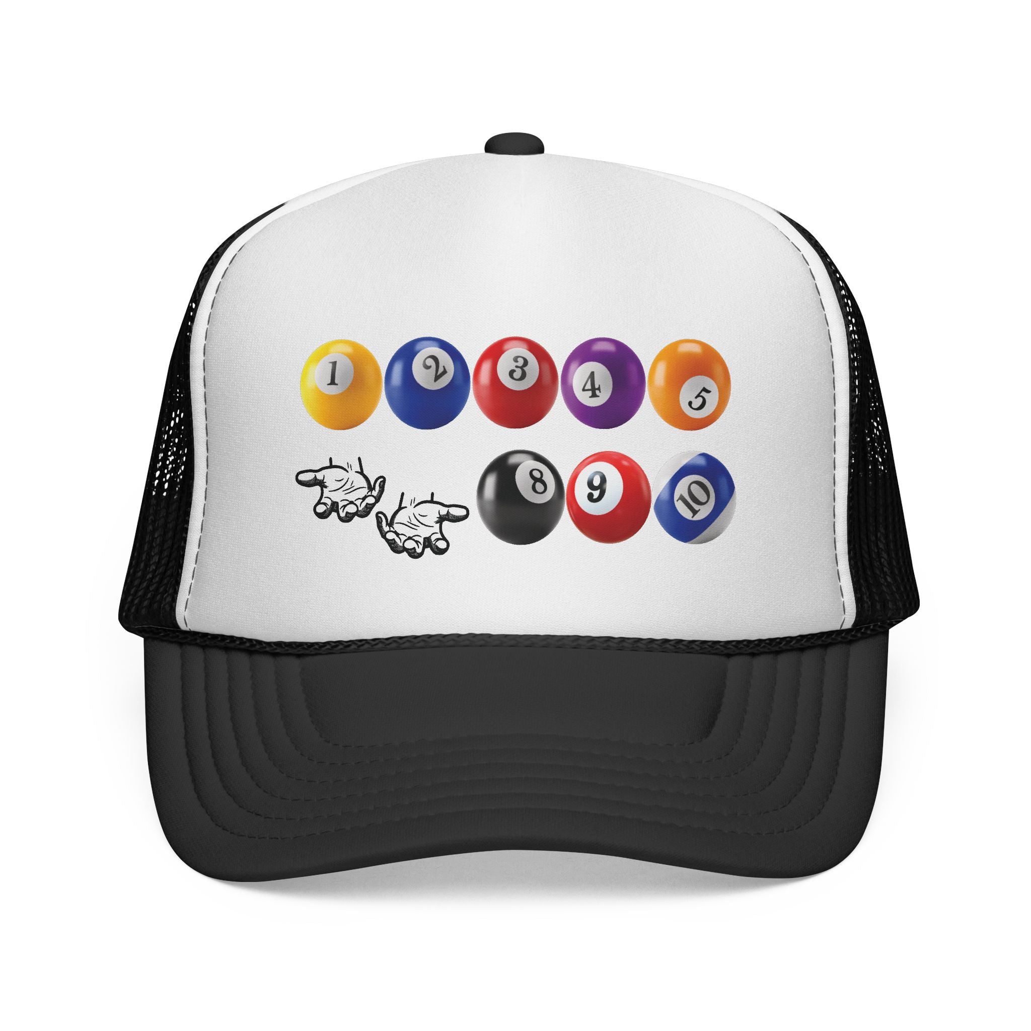 67 Billiards Two-Tone Trucker Hat