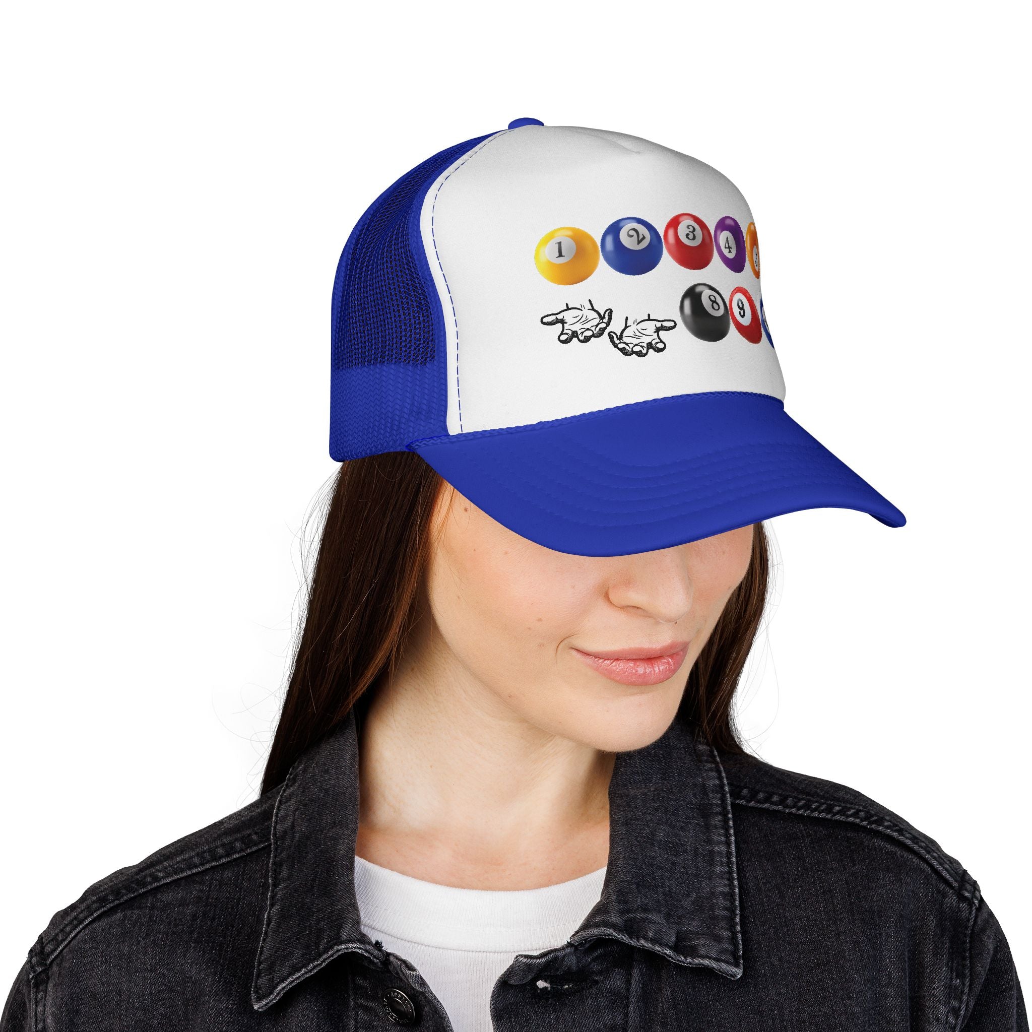 67 Billiards Two-Tone Trucker Hat
